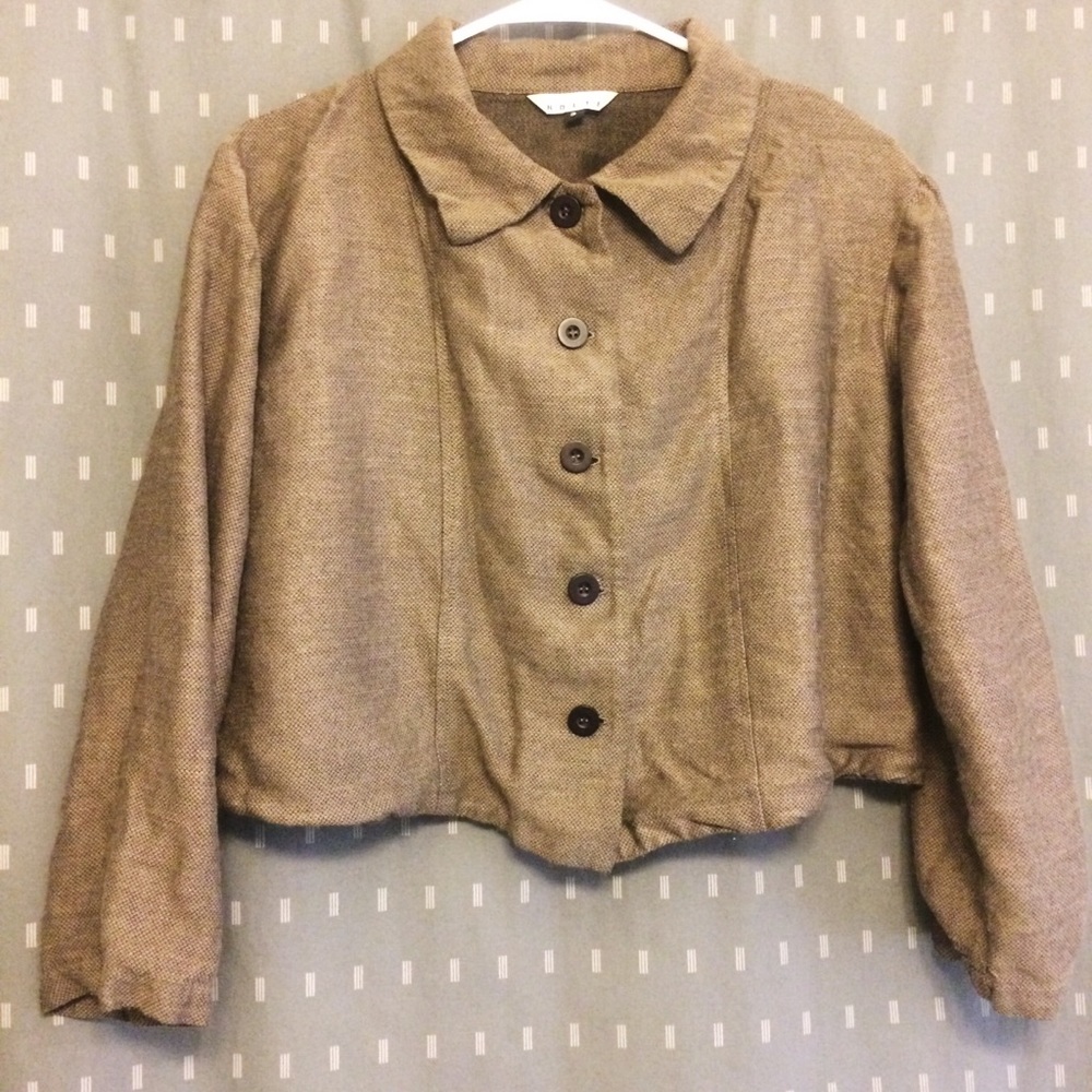 Vintage Botton-Down Light Jacket. S/M.